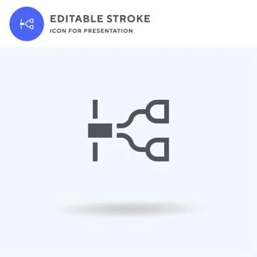 Springboard icon vector, filled flat sign, solid pictogram isolated on white, イラスト素材