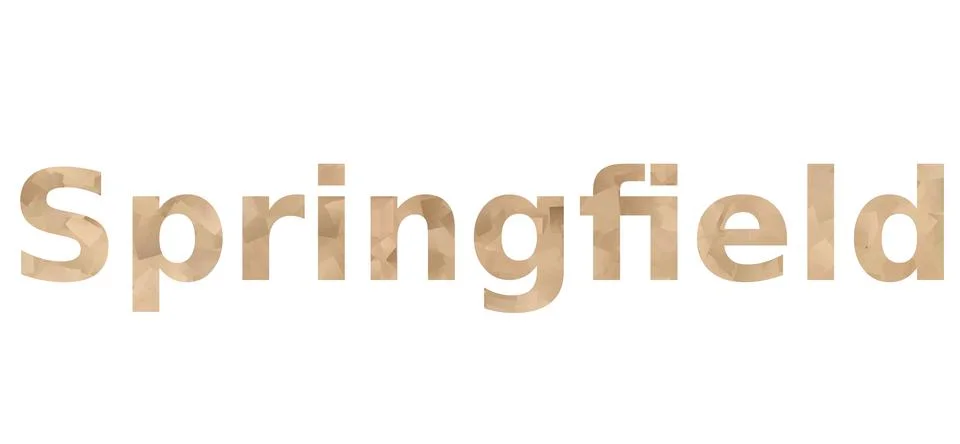 Springfield Stock Illustration