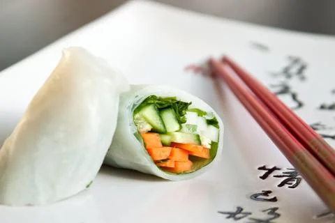 Springroll Foto stock
