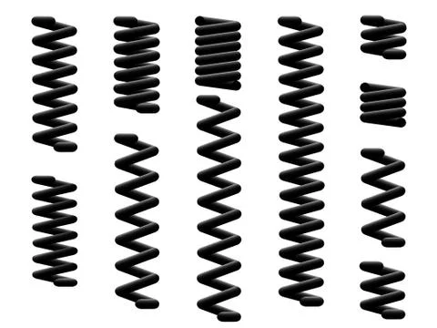 Springs Stock Illustration