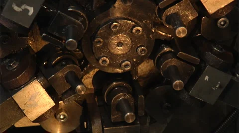 Springs making Stock Footage 920921