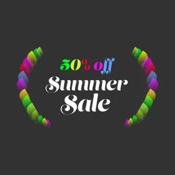 Springtime banner with leaves Stock Illustration