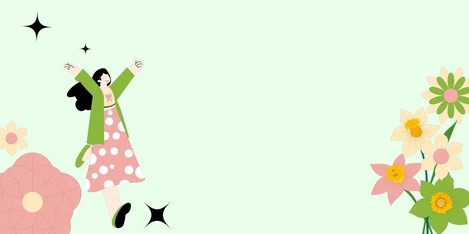 Springtime Bliss Illustration