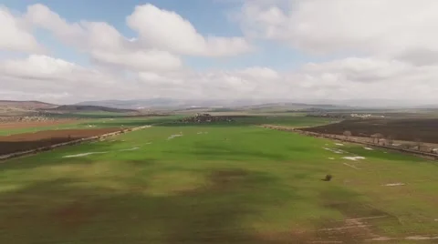 Springtime country landscape Stock Footage 61401230