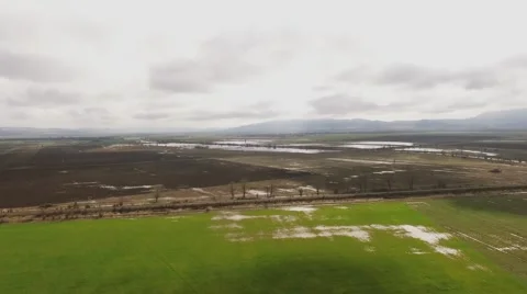 Springtime country landscape Stock Footage 61401483