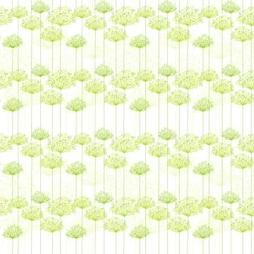 Springtime dandelion seamless pattern Stock Illustration
