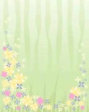 Springtime Stock Illustration