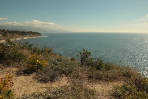 Springtime in Malibu CA Stock Photos