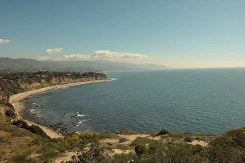 Springtime in Malibu CA Stock Photos