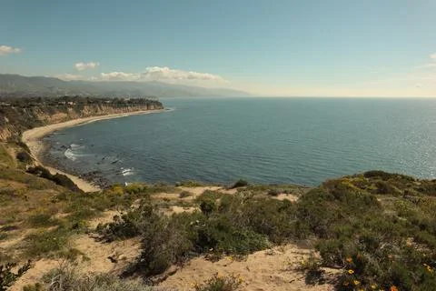 Springtime in Malibu CA Stock Photos