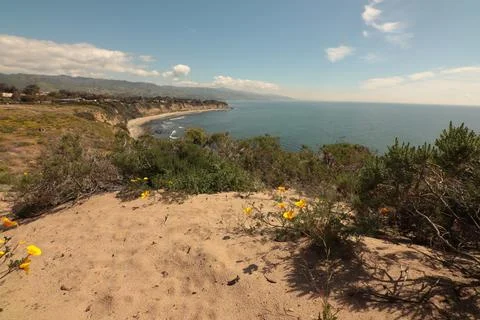 Springtime in Malibu CA Stock Photos