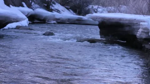 Springtime melting Stock Footage 21879076