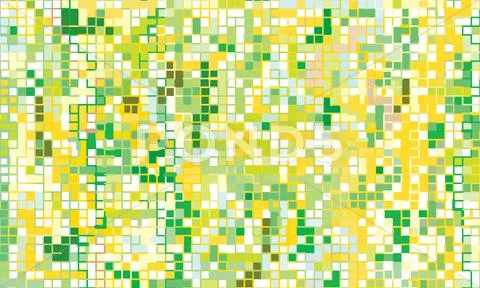 Springtime mosaic background Stock Illustration