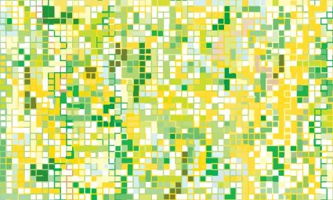 Springtime mosaic background Stock Illustration