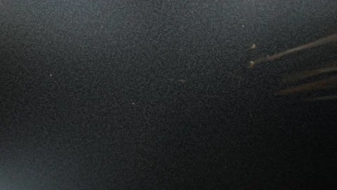 Sprinkle bread crumbs over table Stock Footage 121687557