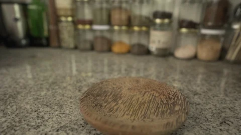 Sprinkle Corn Kernels Stock Footage 113190278