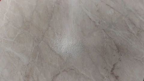 Sprinkle table hand Video stock 113354051