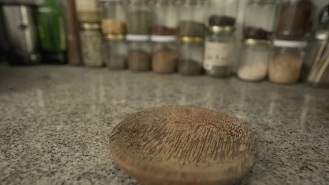 Sprinkle turmeric Stock Footage 113190338