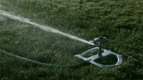 Sprinkler 14 Stock Footage 12390919