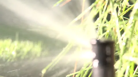 Sprinkler 2 Stock Footage 23429177