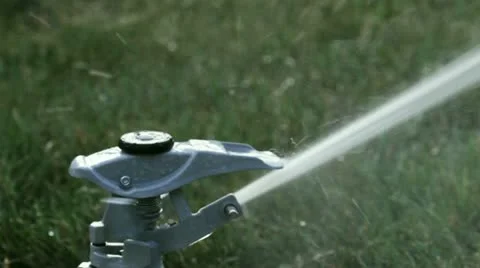 Sprinkler 3 Stock Footage 12390696