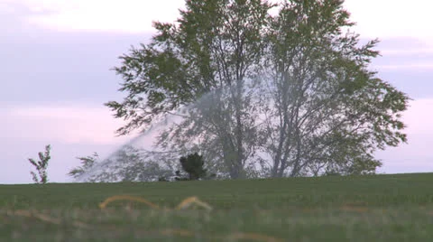 Sprinkler 4 Stock Footage 23427205