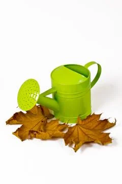 Sprinkler with foliage Stock Photos
