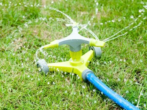 Sprinkler Stockfoto's