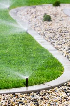 Sprinklers Stock Photos