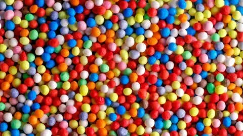 Sprinkles background Stock Footage 8877756