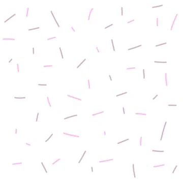 Sprinkles pattern Stock Illustration