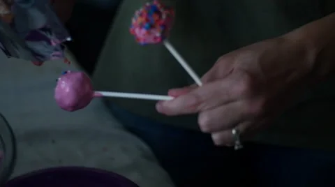 Sprinkling Candy Video stock 56601450