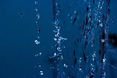 Sprinkling of raindrops Stock Photos
