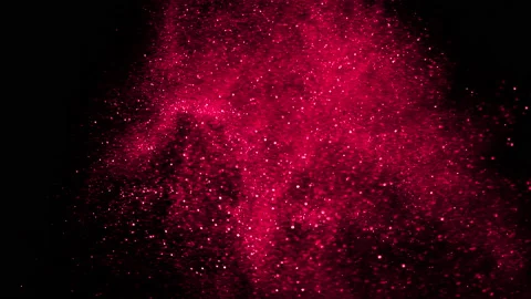 A sprinkling of red particles in the alp... | Stock Video | Pond5