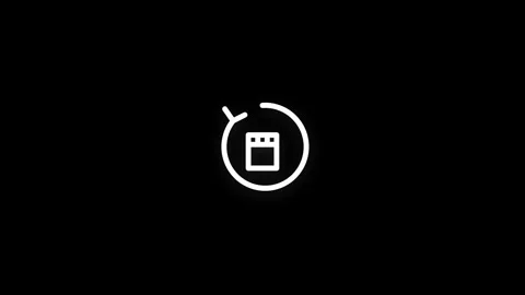 Sprint Planning Line Icon Animation Loop Black Background Stock Footage 338423980