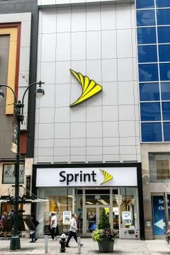 Sprint store Foto stock