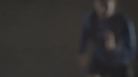 Sprinting in super slow motion Stock Footage 37013399