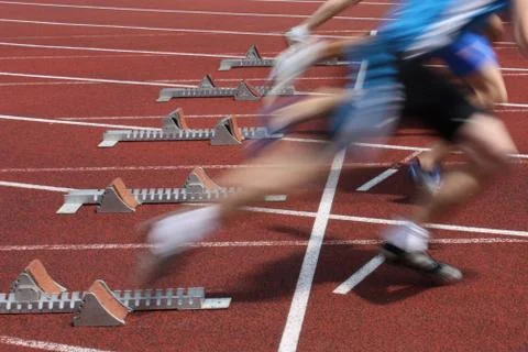 Sprintstart Stock Photos
