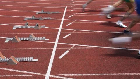 Sprintstart Stock Photos