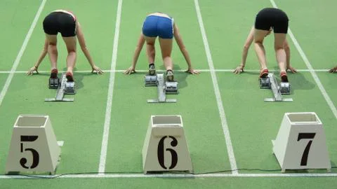 Sprintstart Stock Photos