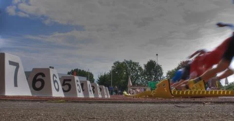 Sprintstart Stock Photos