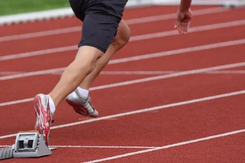 Sprintstart Stock Photos