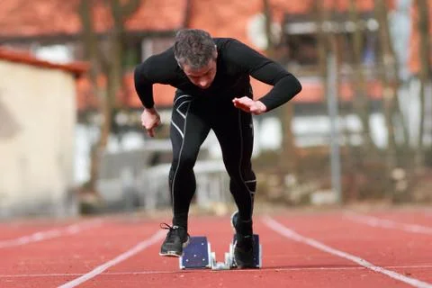 Sprintstart Stock Photos