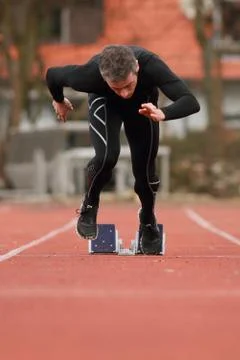 Sprintstart Stock Photos