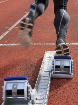Sprintstart Stock Photos