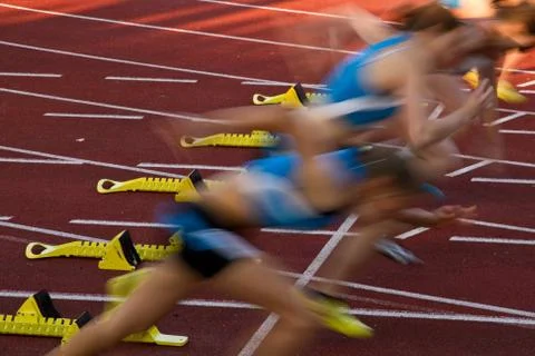 Sprintstart Stock Photos