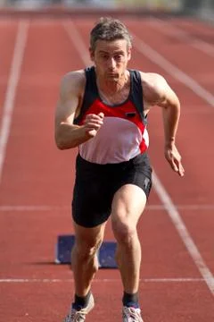 Sprintstart Stock Photos