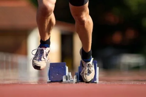 Sprintstart Stock Photos