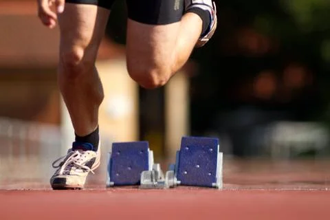 Sprintstart Stock Photos