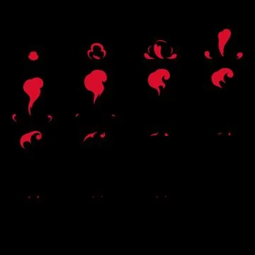 Sprite Sheets Explosion. Ready for games. Иллюстрация